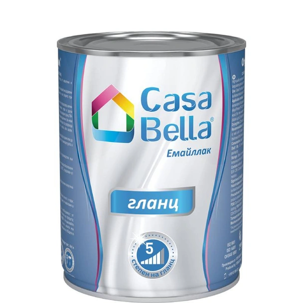 Casa Bella тъмнозелен емайллак гланц 650мл ОРГАХИМ