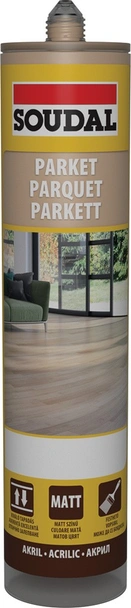 Паркетен уплътнител дъб 310мл SOUDAL/111261