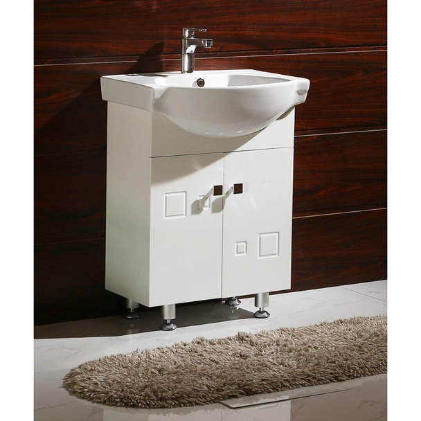 Порцеланов умивалник за мебел за баня ICP 6080 бял INTER CERAMIC - Image 2