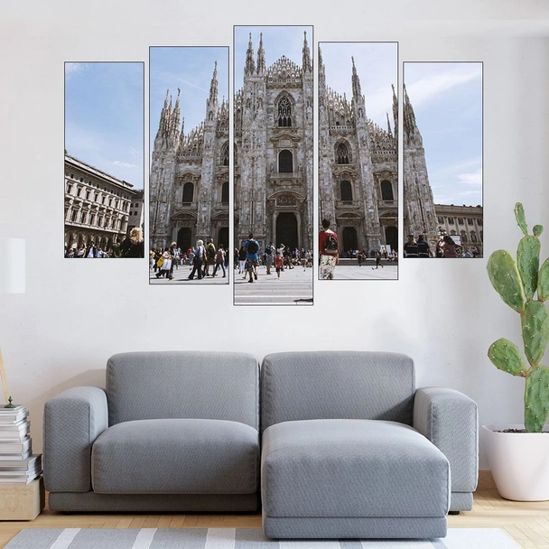 Дуомо - катедрала в Милано - картина пано за стена - Image 3