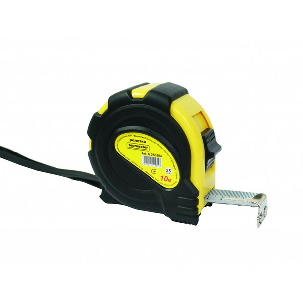 Ролетка с магнитен накрайник 25 мм х 7.5 м Topmaster