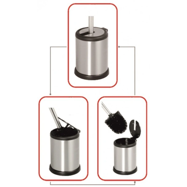 Четка за тоалетна чиния сива ICA 7287G INTER CERAMIC - Image 3