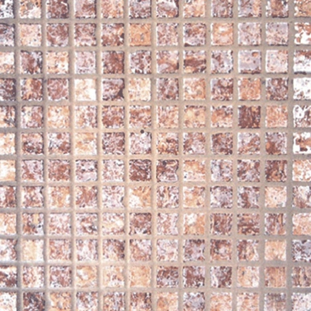 Гранитогрес 33.3х33.3 см Mозайка кафяв 7929 KAI