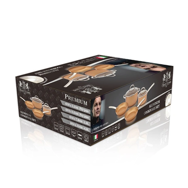 Комплект тенджери кован алуминий OLIVER BROWN - Image 2