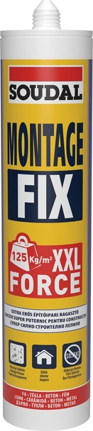 Монтажно лепило Montage Fix Clear прозрачно 280мл SOUDAL/145817