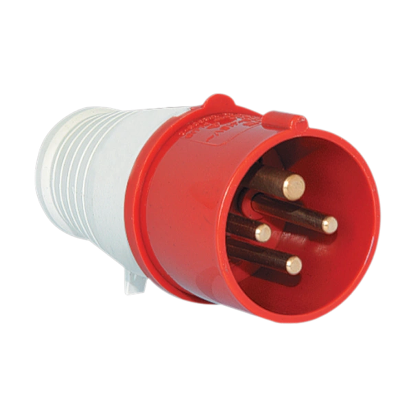 Щепсел подвижен HT-024 32А IP44 3P+E 400V