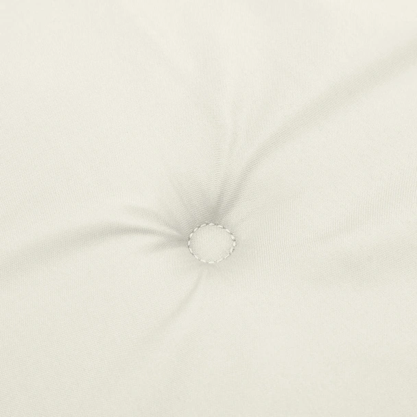 Възглавница за градинска пейка меланж кремава 180x50x7 см плат - VL4002566 - Image 6