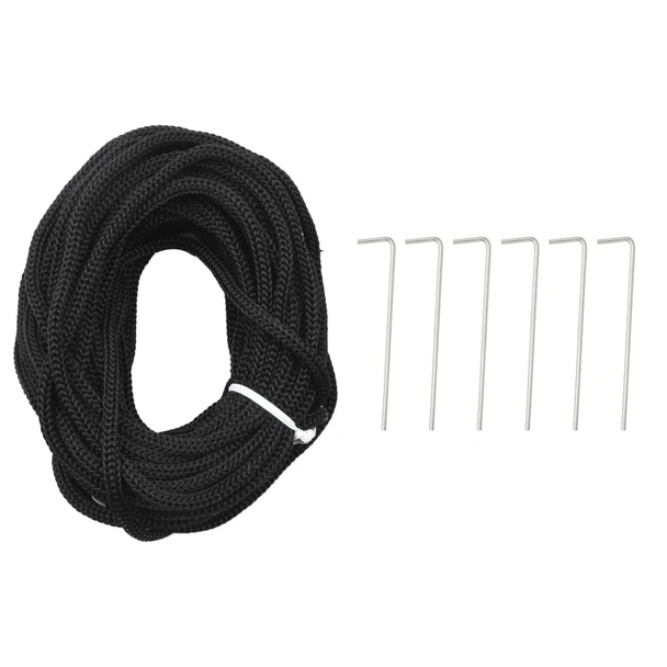 Коледна елха на флагщок, синьо, 108 LED, 180 см - Image 6