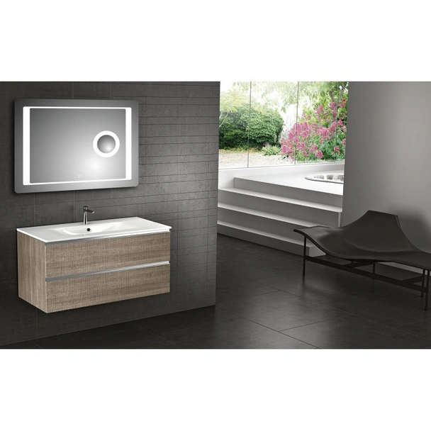 Огледалo за баня с LED осветление 80x60 см ICL 1596 INTER CERAMIC - Image 3