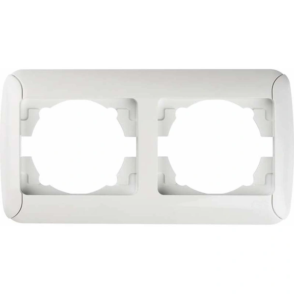 Рамка двойна Fantasy бяла - GUNSAN