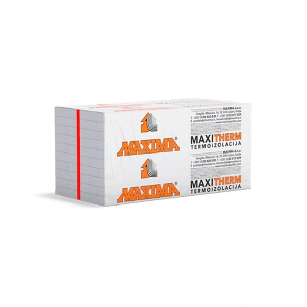 Стиропор EPS 15-17 Maxitherm MF 7 см 0.5 кв. м MAXIMA
