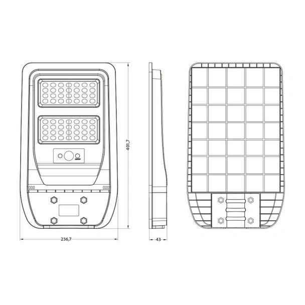 Соларно LED осветително тяло 50 W REX VIVALUX - Image 9