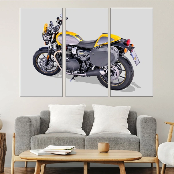 Мотциклет Триумф - картина пано за стена - Image 2