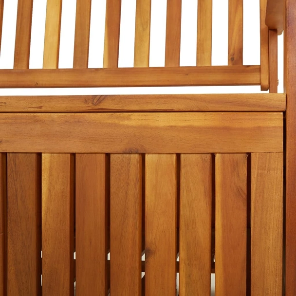 Пейка за съхранение, 170 см, акация масив - VL316744 - Image 7