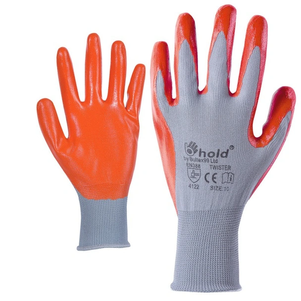 Ръкавици топени в нитрил GARD TWISTER №9