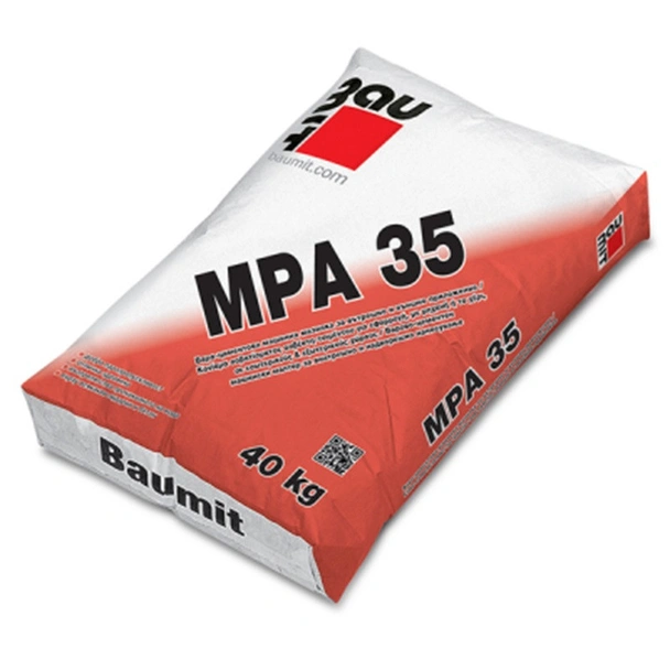 Варо-циментова суха мазилка МPА 35 40 кг BAUMIT