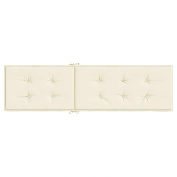 Възглавница за стол шезлонг кремава (75+105)x50x4 см - VL314175 - Image 5