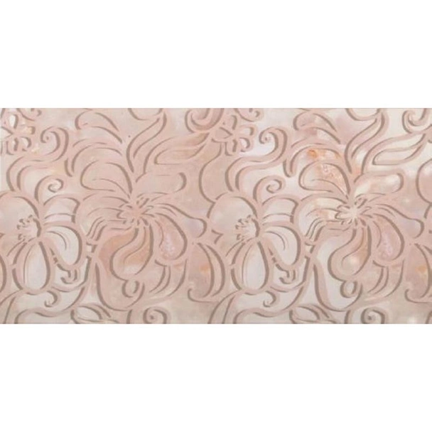Декор 25x50 см Селена дантела розов 1858 KAI