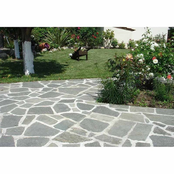 Градински плочи Polygonal Kavalas Slate 1-2 см AKROLITHOS - Image 3