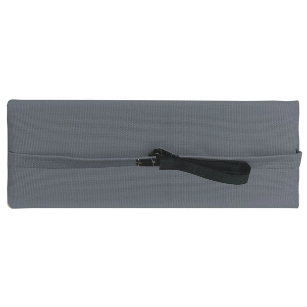 Облегалка за глава за шезлонг - сива - 40x7,5x15 см - VL47931 - Image 3