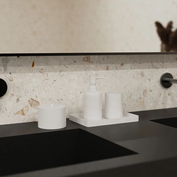 Поставка за четки и паста за зъби Дейзи INTER CERAMIC - Image 2