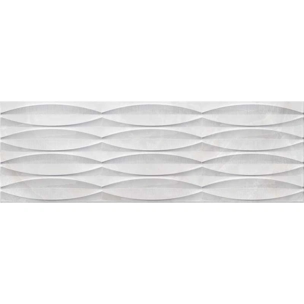 Фаянс 30x90 см Onix Calea White Brillo бял CIFRE