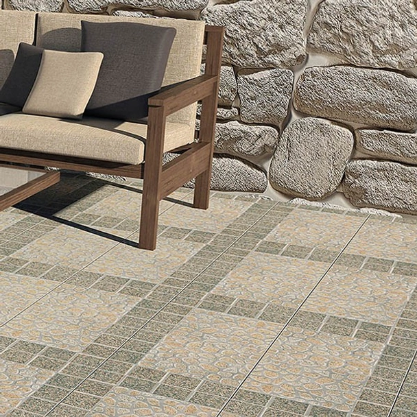 Гранитогрес 33.3х33.3 см Мелник кафяв 7893 KAI - Image 2