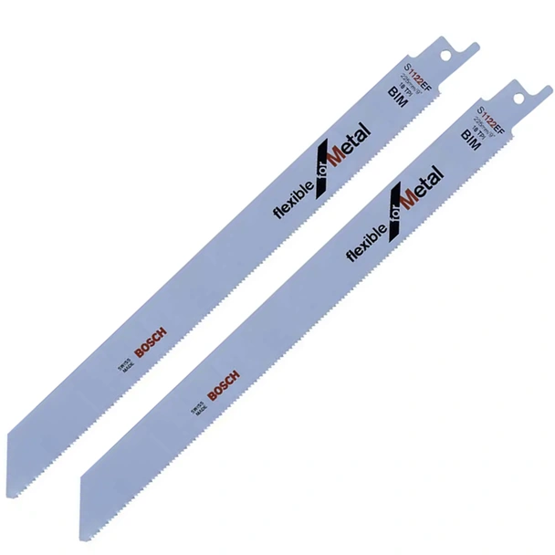 Нож за саблен трион 2 бр S 1222 EF метал BOSCH