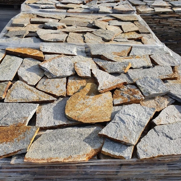 Облицовка от дребни плочи от Сребрист гнайс Металик - Image 3