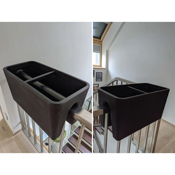 Правоъгълна саксия Балконе за парапет ROTO - Image 2