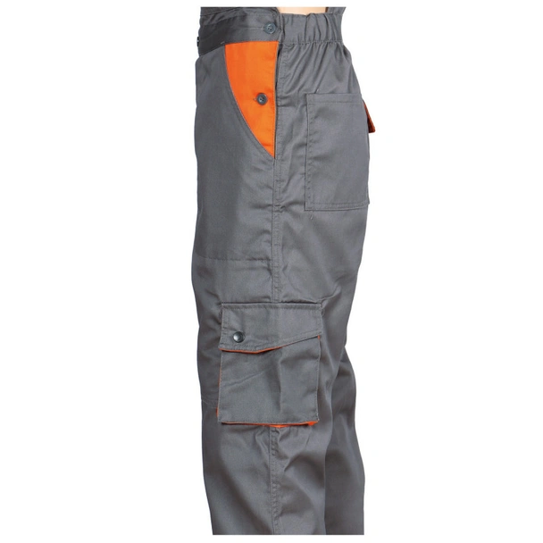 Работен сив полугащеризон DESMAN BIBPANTS №46 - Image 2