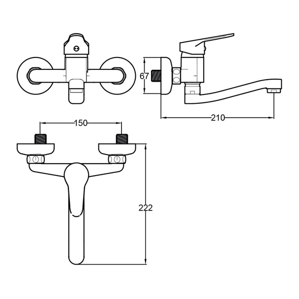 Смесител за кухня Enjoy FAYANS - Image 2