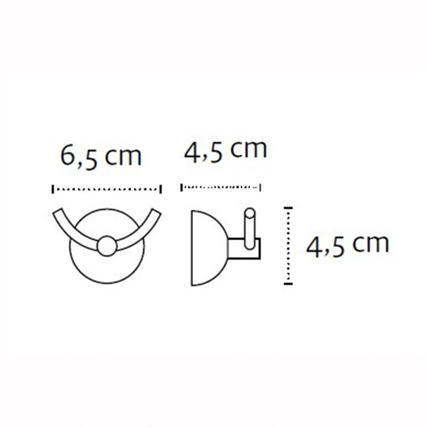 Двойна закачалка за баня Classico KAPITAN - Image 2