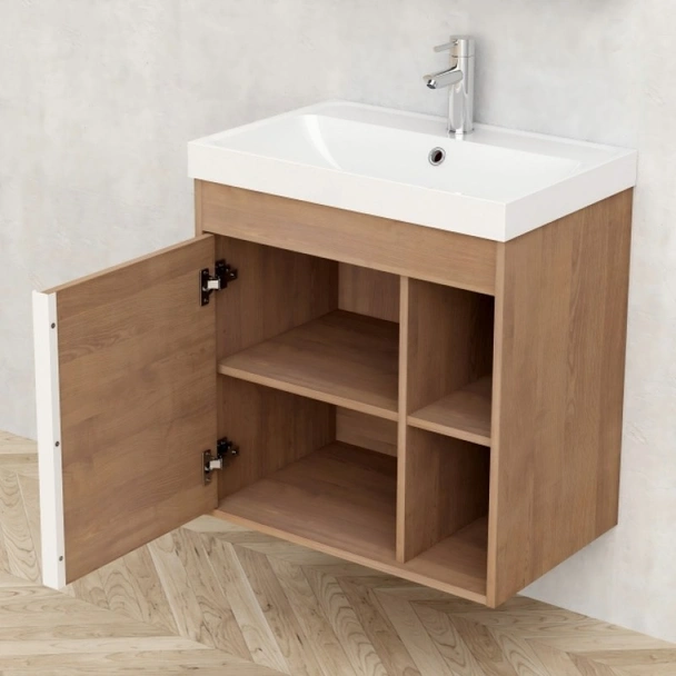 Шкаф за баня с мивка Di Legno 5939 INTER CERAMIC - Image 2