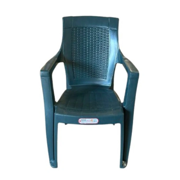 Градински стол PVC зелен Milano MEVSIM - Image 2