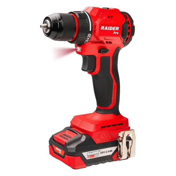 Комплект бормашина, ъглошлайф, гайковерт и консумативи R20 RAIDER - Image 6
