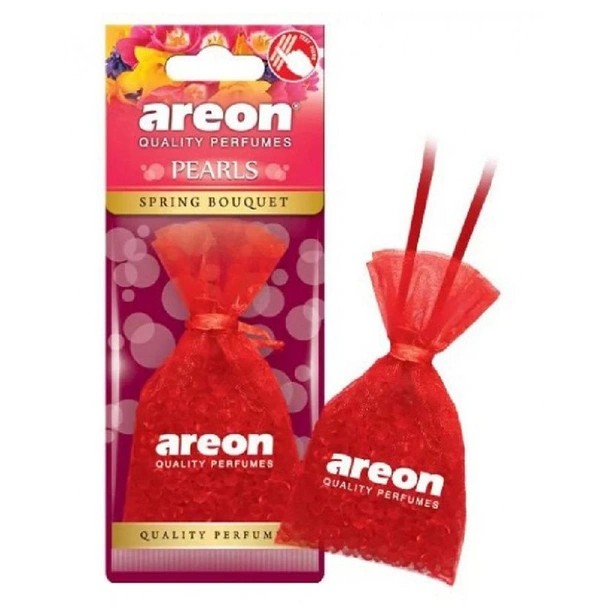 Ароматизатор за кола перли Пролетен букет AREON