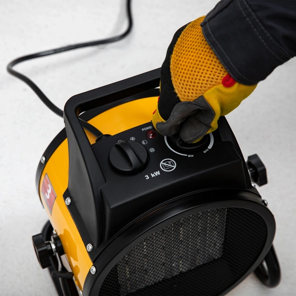 Калорифер с керамичен нагревател 3 kW DHC 3-150 DENZEL - Image 11