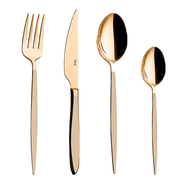 Комплект прибори 24 части Роза мат Istanbul HIRA - Image 2