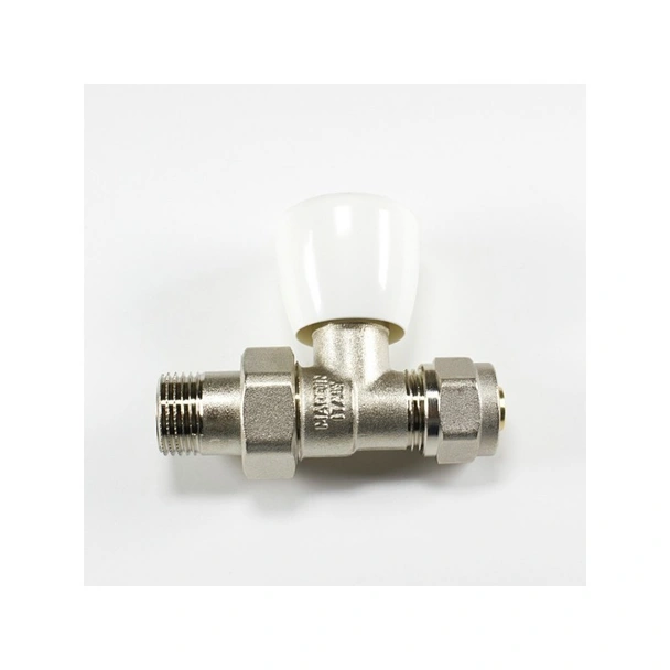 Прав вентил за радиатор с адаптор 16x2 FORNARA