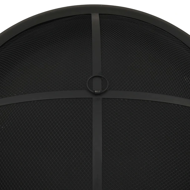 Преносимо огнище с ръжен, 75 см, XXL, стомана - Image 5