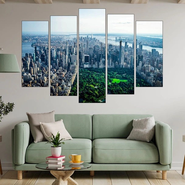 Сентръл Парк - Ню Йорк - картина пано за стена - Image 3