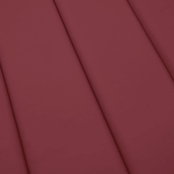 Шалте за шезлонг - виненочервено - 200x70x3 см - Оксфорд плат - VL314227 - Image 7