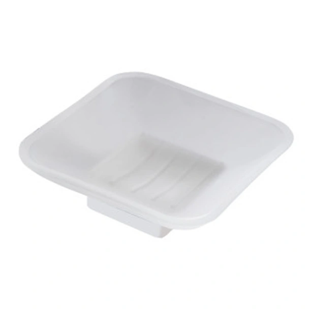 Резервна стъклена сапунерка за баня Quattro KAPITAN