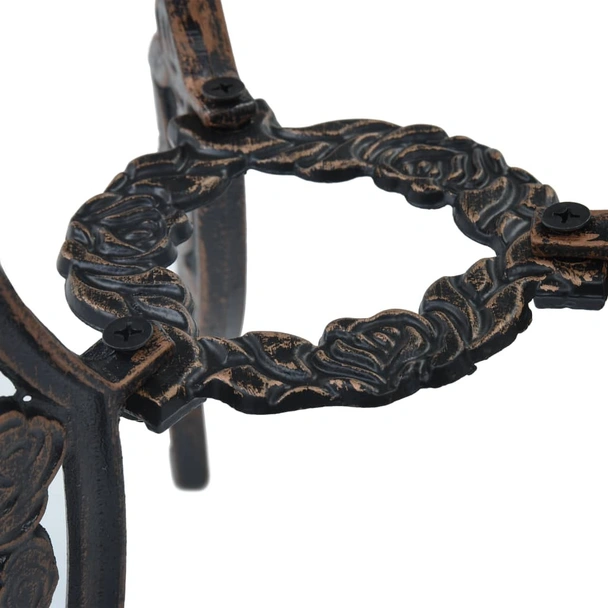 Бистро комплект, 3 части, лят алуминий - Image 7