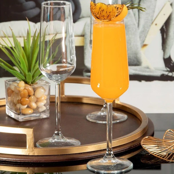 Чаши за шампанско 195 мл 6 бр. Allegra PASABAHCE - Image 2