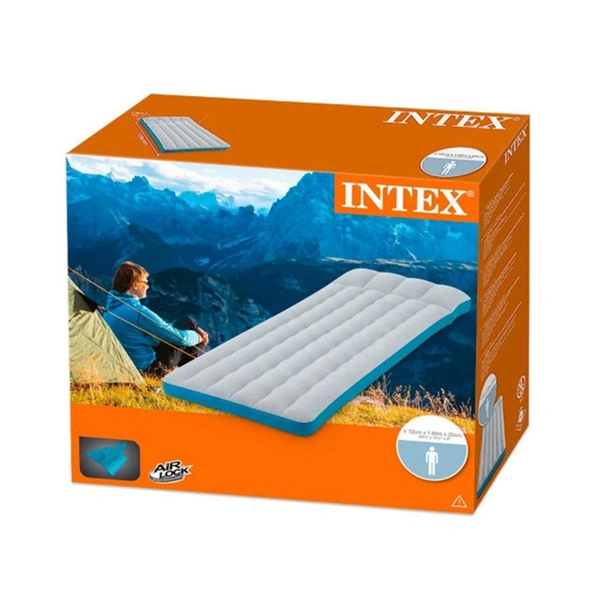 Надуваем дюшек за къмпинг 72x189x20 см INTEX - Image 2