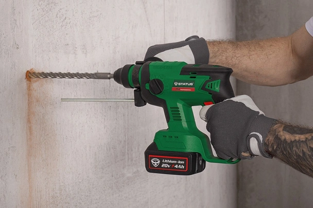 Перфоратор - акумулаторен, безчетков - STATUS - Image 4