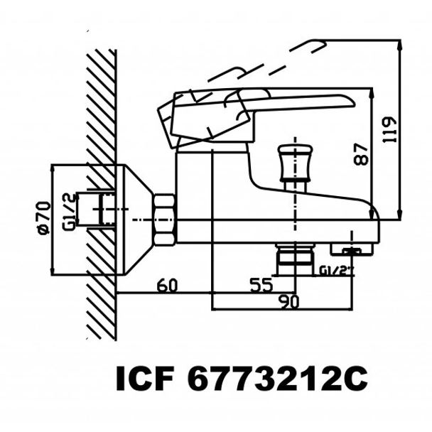 Смесител - "сабине" - icf 6773212 - Image 2