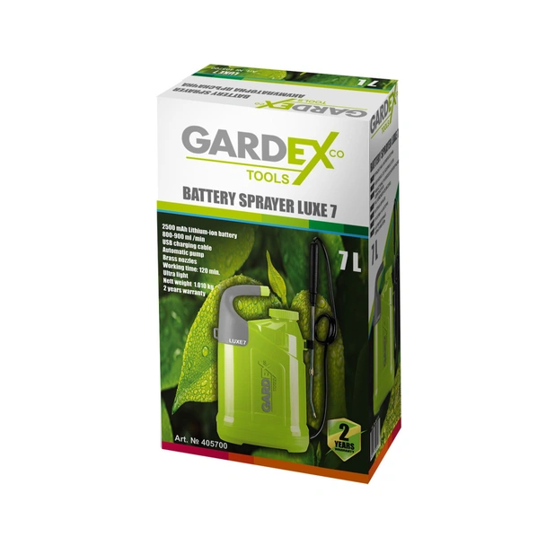 Акумулаторна пръскачка LUXE7 GARDEX - Image 2